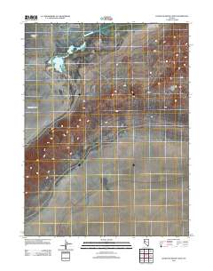Lovelock Indian Caves 2011 topographic map thumbnail