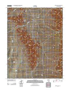 Bristol Well 2012 topographic map thumbnail