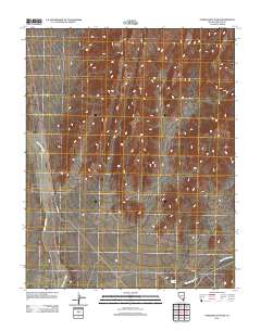 Pahranagat Wash 2012 topographic map thumbnail