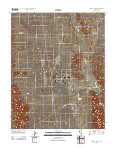 Wildcat Wash SW 2012 topographic map thumbnail