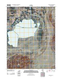 Carson Lake 2011 topographic map thumbnail