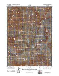 Catnip Mountain SE 2011 topographic map thumbnail