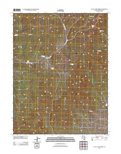 Cattle Camp Spring 2012 topographic map thumbnail