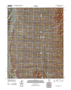 Miller Wash 2012 topographic map thumbnail
