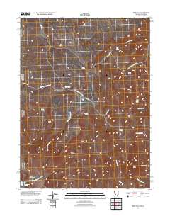Mixie Flat 2011 topographic map thumbnail