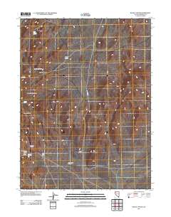 Rocky Canyon 2011 topographic map thumbnail