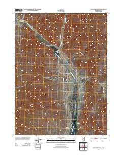 Twelvemile Ranch 2012 topographic map thumbnail