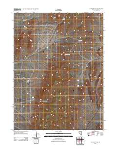 McKinney Pass 2011 topographic map thumbnail