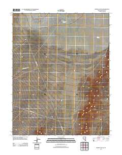 Murphy Gap SE 2012 topographic map preview