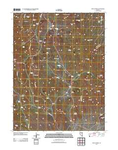Pinto Summit 2012 topographic map thumbnail
