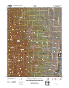 Mount Grafton 2012 topographic map thumbnail