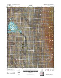Independence Valley NW 2012 topographic map thumbnail
