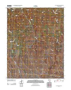 Jacks Mountain 2012 topographic map thumbnail