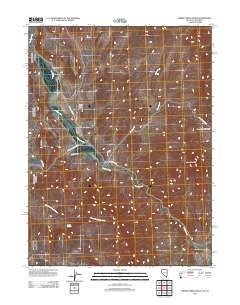 Smoke Creek Ranch 2011 topographic map thumbnail