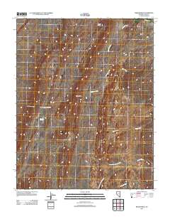 Weiser Ridge 2012 topographic map thumbnail