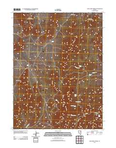 Chin Creek Spring 2012 topographic map thumbnail
