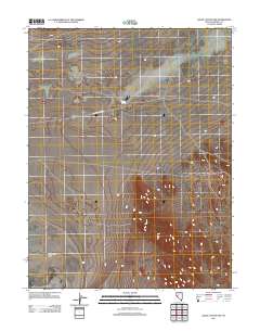 Gillis Canyon NW 2011 topographic map thumbnail