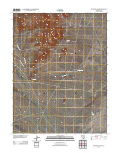 Meteorite Crater 2012 topographic map thumbnail