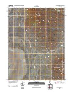 Dugout Spring 2012 topographic map thumbnail