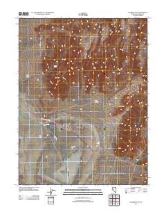 Fourmile Flat 2011 topographic map thumbnail