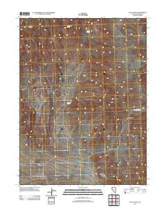Fox Canyon 2011 topographic map thumbnail