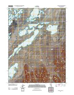 Foxtail Lake 2011 topographic map thumbnail