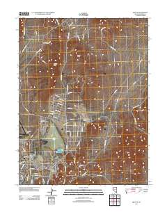 Reno NE 2011 topographic map thumbnail