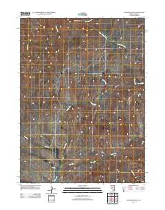 Stampede Ranch 2012 topographic map thumbnail