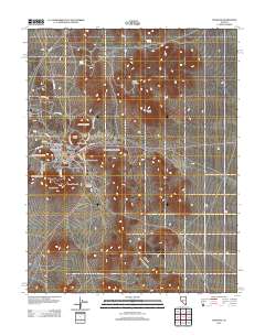 Tonopah 2012 topographic map thumbnail