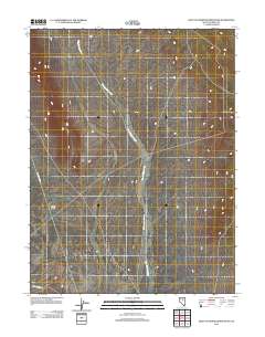 West of Whistler Mountain 2012 topographic map thumbnail