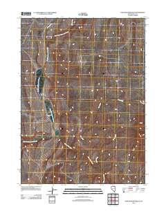 Twin Meadows Ranch 2012 topographic map thumbnail