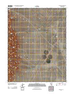 Tybo Well 2012 topographic map thumbnail