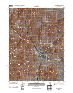 Paiute Meadows 2011 topographic map thumbnail