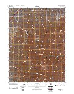 Star Peak 2011 topographic map thumbnail