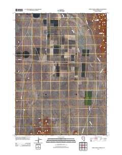 Sheep Ranch Springs 2011 topographic map thumbnail