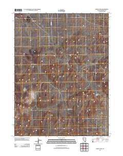 Trinity Pass 2011 topographic map thumbnail