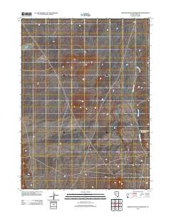 Winters Ranch Reservoir 2012 topographic map thumbnail