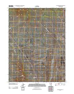 Palomino Ridge 2012 topographic map thumbnail