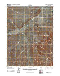 Mineral Hill NW 2012 topographic map thumbnail