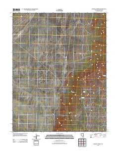 Sidehill Spring 2012 topographic map thumbnail
