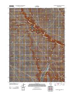 Peterson Table West 2012 topographic map thumbnail