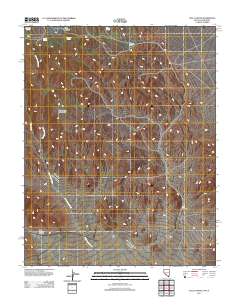 Tule Canyon 2011 topographic map thumbnail