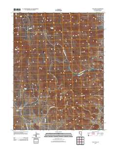 Tule Peak 2011 topographic map thumbnail