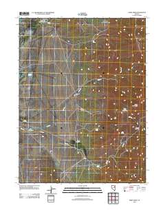 Paris Creek 2012 topographic map thumbnail