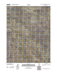 White Horse Mountain NW 2012 topographic map thumbnail