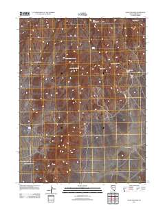 Seven Troughs 2011 topographic map thumbnail