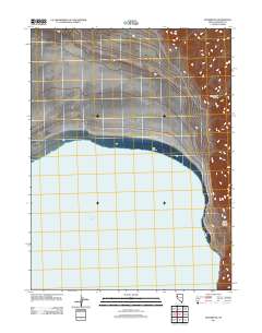 Pyramid NE 2011 topographic map thumbnail