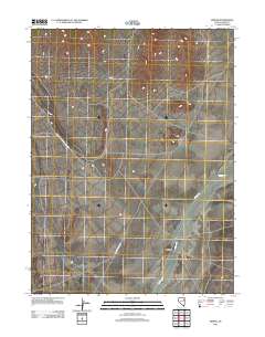 Mizpah 2012 topographic map thumbnail