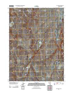 Rye Creek 2011 topographic map thumbnail