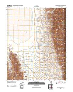 Mule Deer Ridge NW 2012 topographic map thumbnail